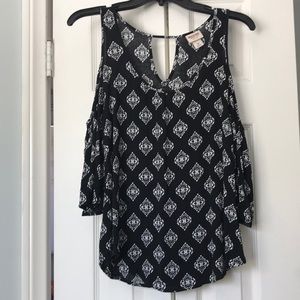 Cold Shoulder Blouse
